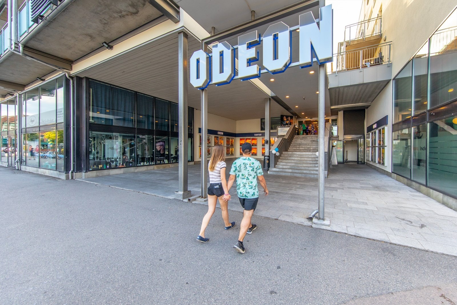 Kinokvartalet med Odeon Kino ligger i umiddelbar nærhet. Galleribilde