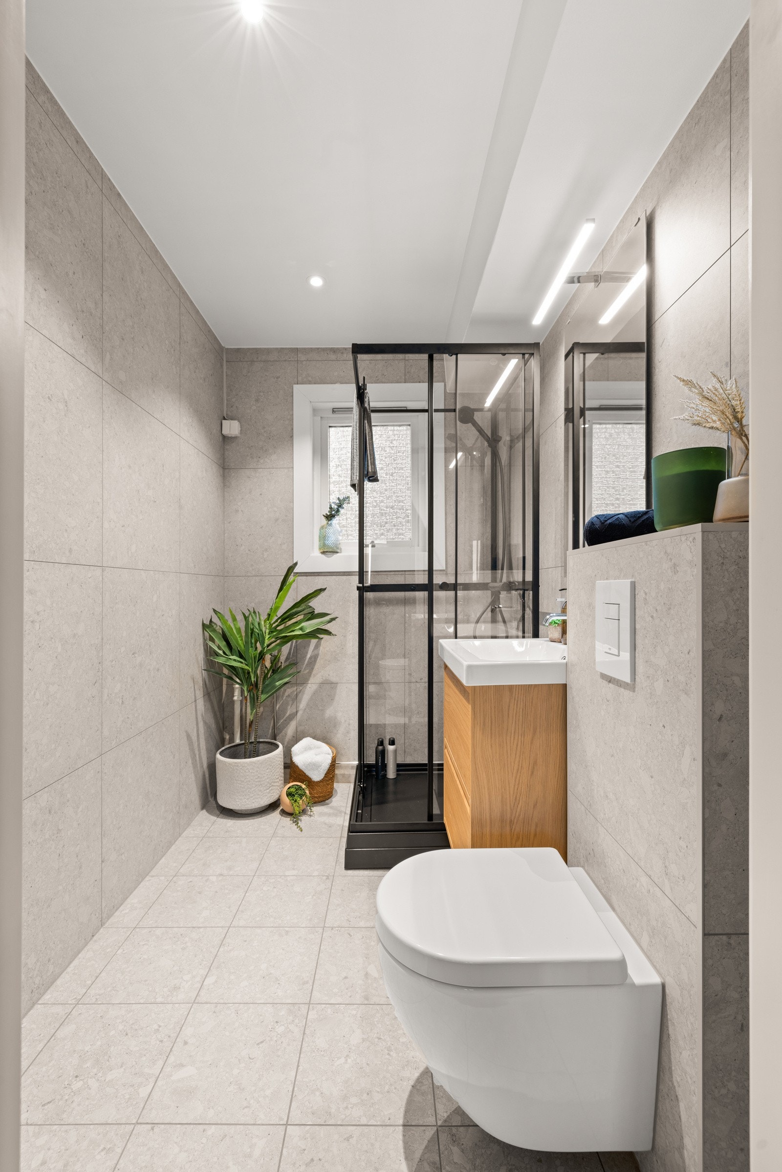 Pent oppusset bad Galleribilde