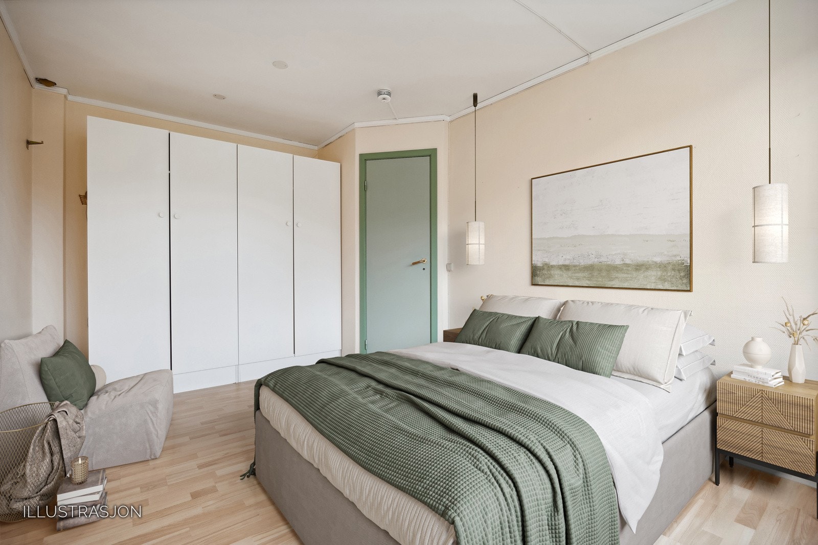 (Illustrert møblering) Galleribilde