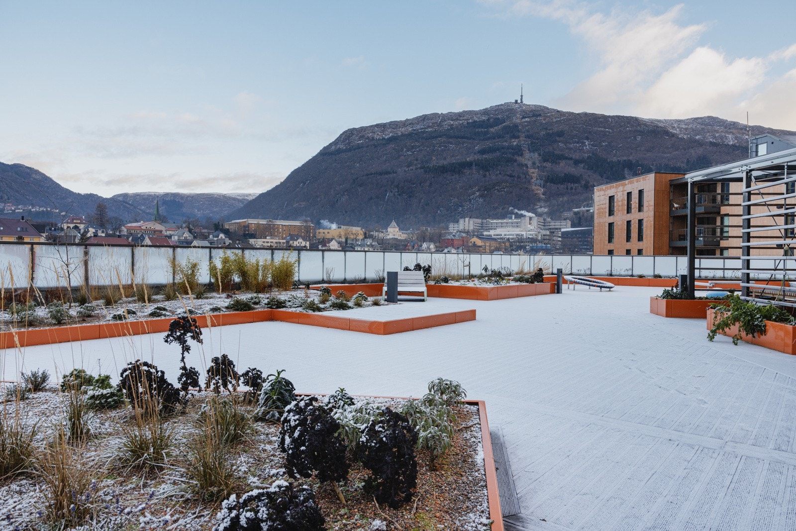 Her har du panoramautsikt mot Ulriken, Fløien og Løvstakken. Galleribilde