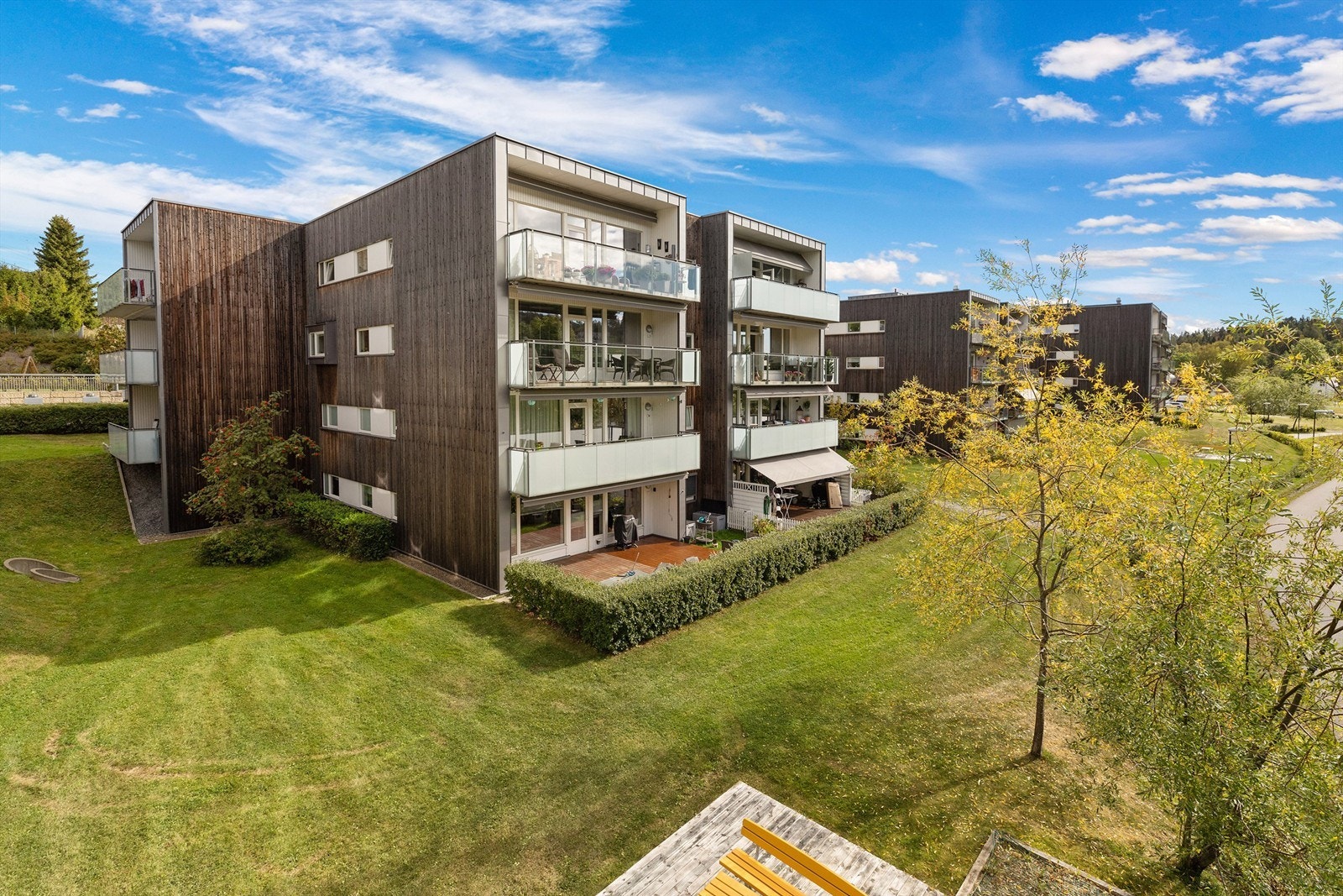 Du kan nyte en fin utsikt over nærområdet og Bondivannet. Galleribilde