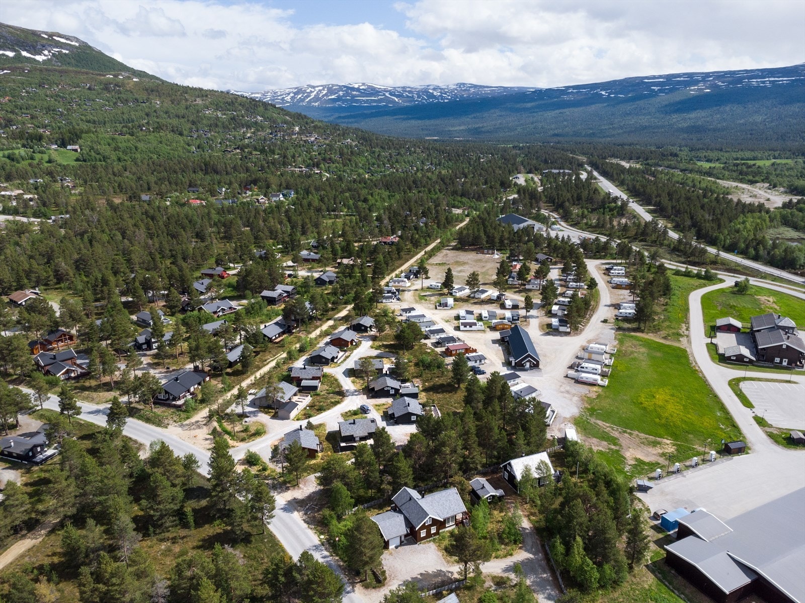 Dronefoto Galleribilde