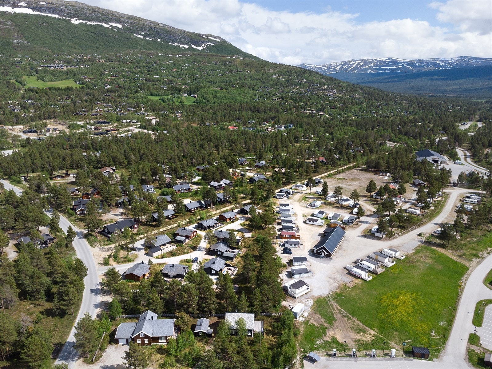Dronefoto Galleribilde
