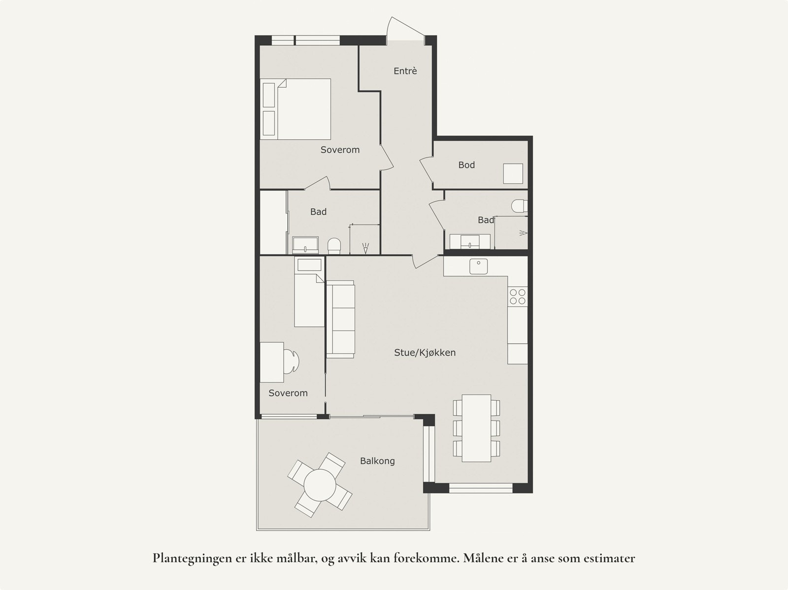 Plantegning Galleribilde