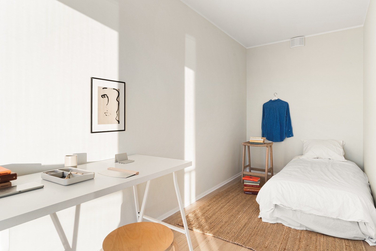 Soverom 2 kan benyttes som gjesterom eller kontor. Galleribilde