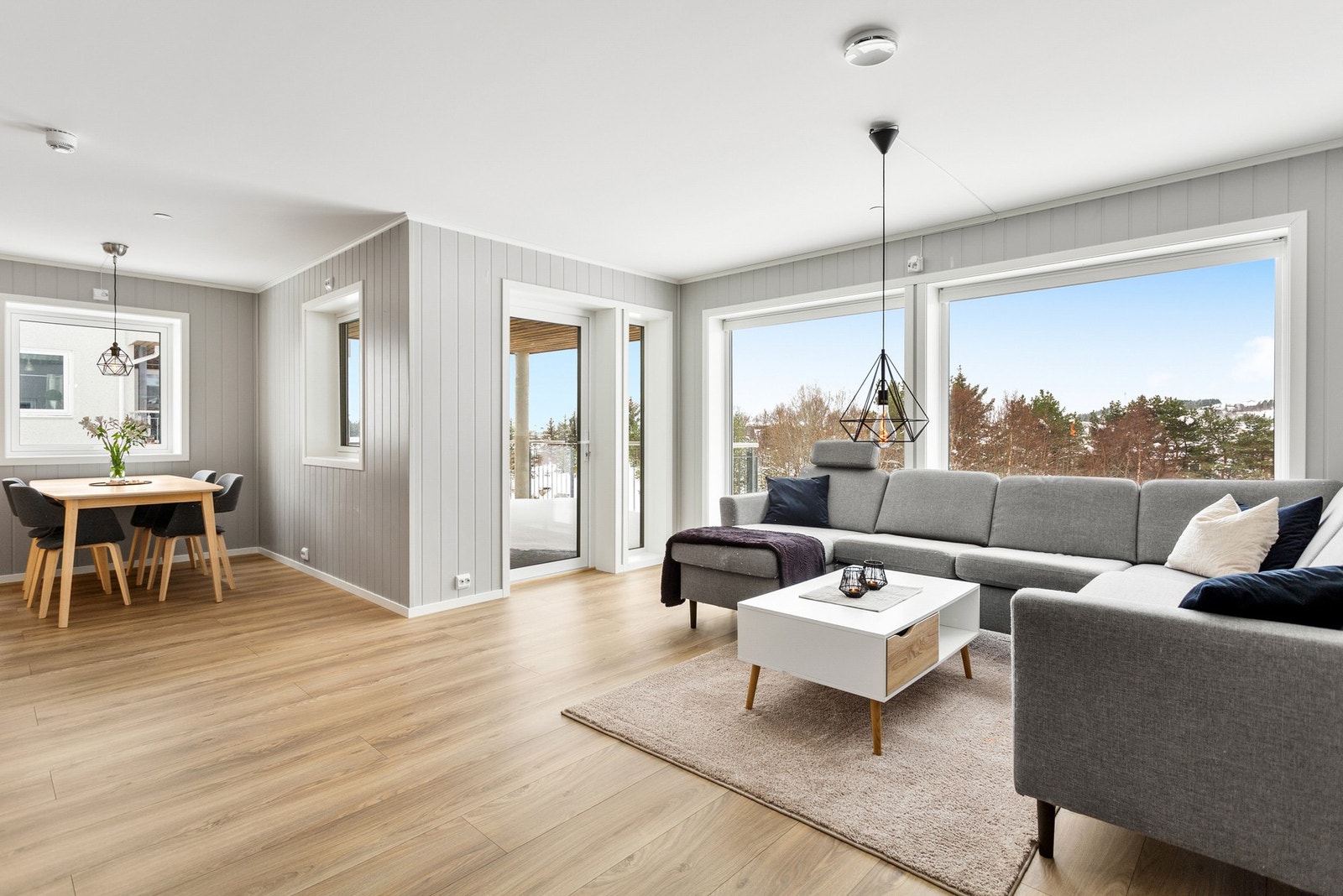 Innbydende 4-roms BL-leilighet, oppført i 2019 Galleribilde