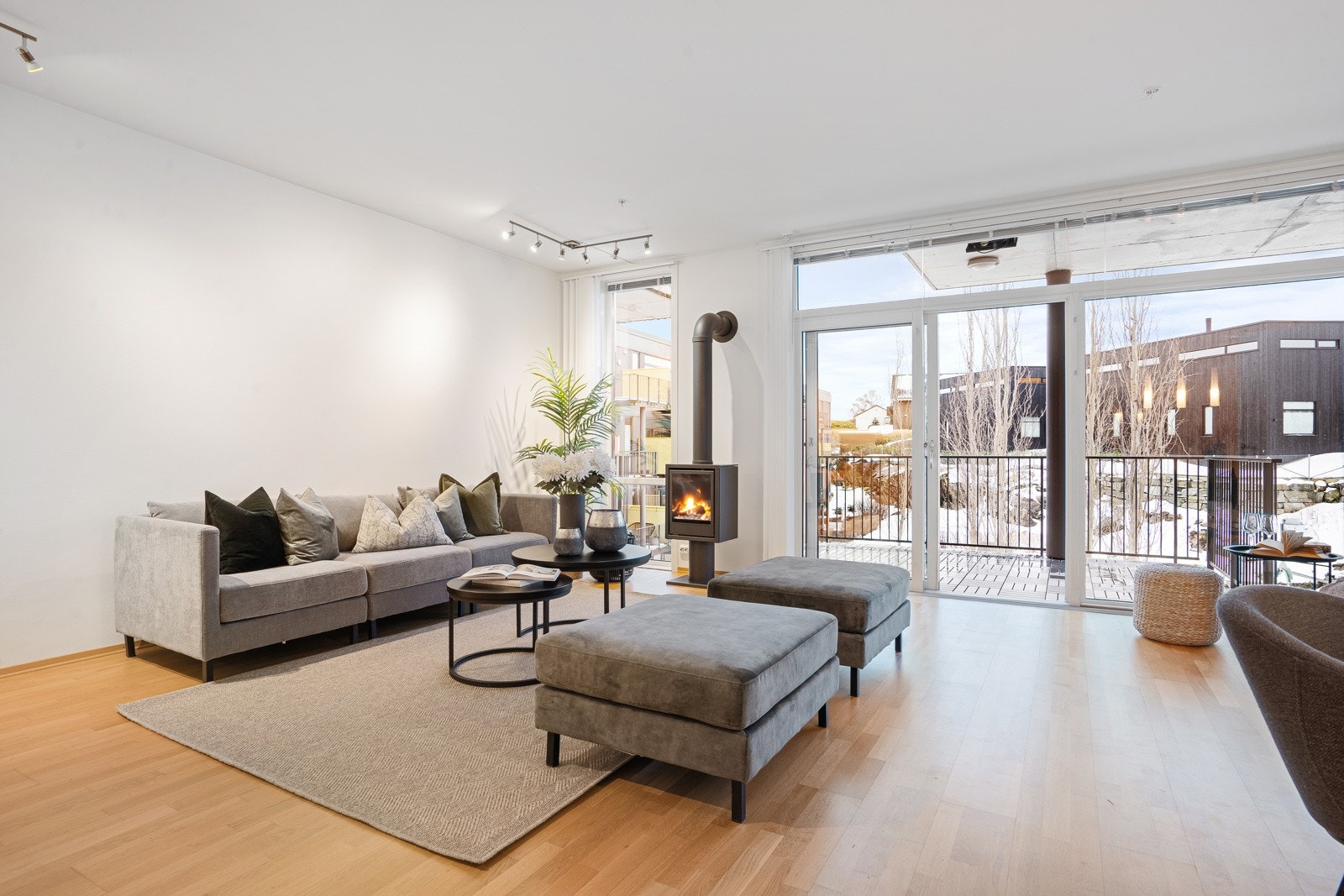 Leiligheten har en gjennomgående god standard med hele 95% TG1. Galleribilde