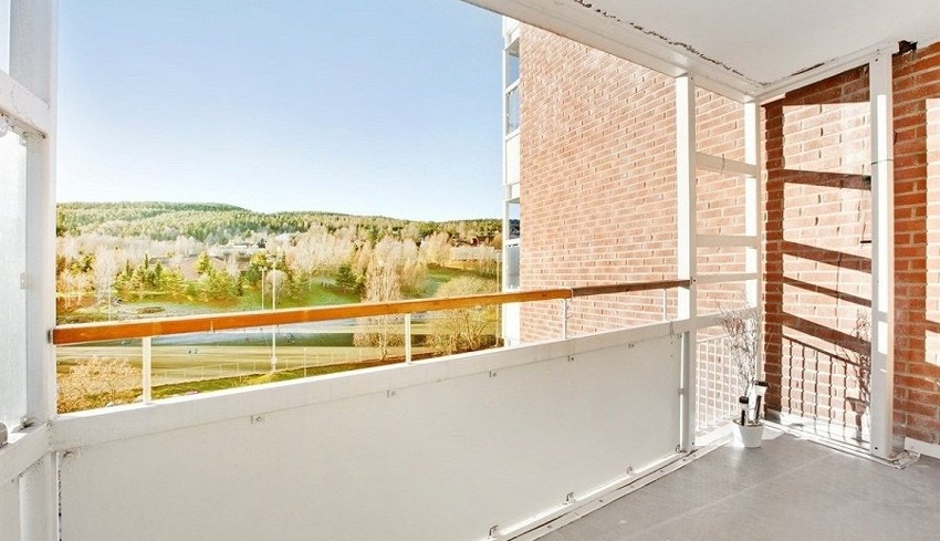 Balkong på 8 m2. Galleribilde