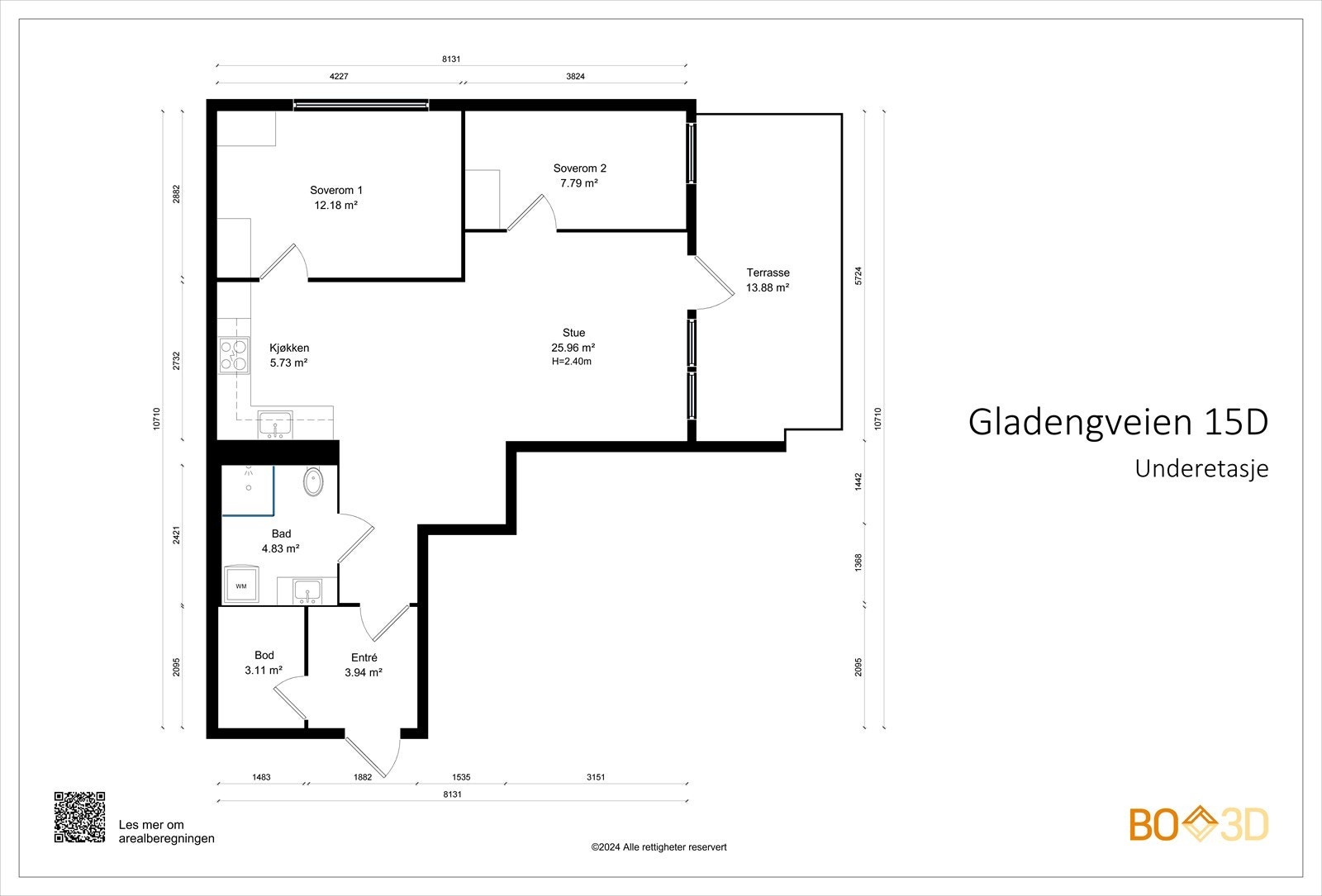 Plantegning. Avvik kan forekomme Galleribilde