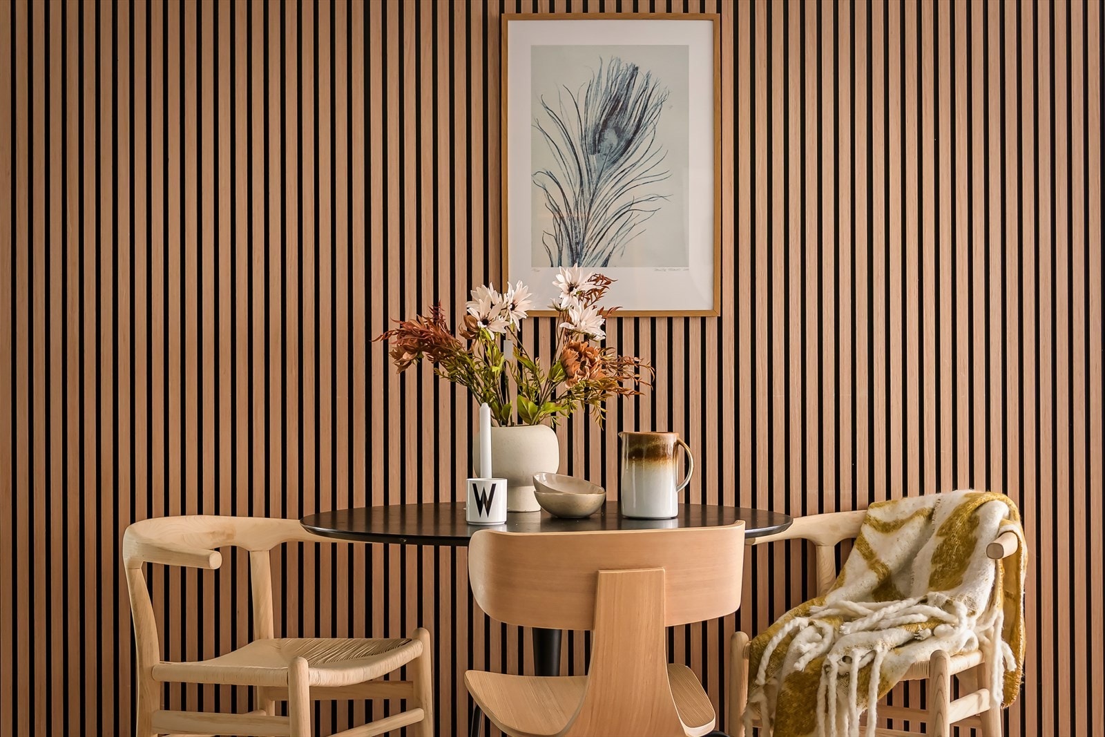 God plass til spisebord i leiligheten Galleribilde