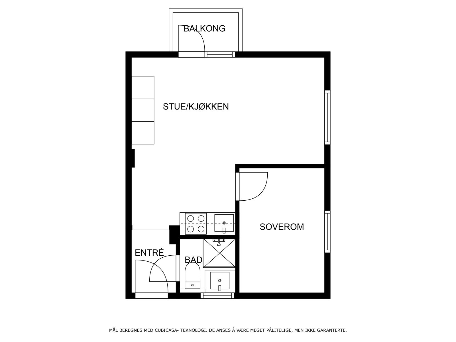 Plantegning - Ikke målbar. Galleribilde