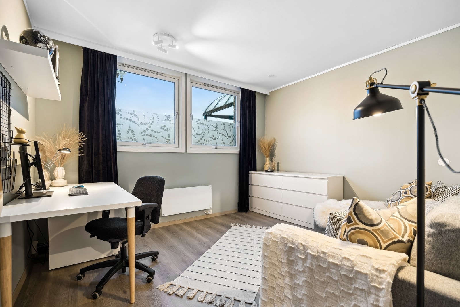 Soverommene er enkle å møblere etter behov og smak. Galleribilde