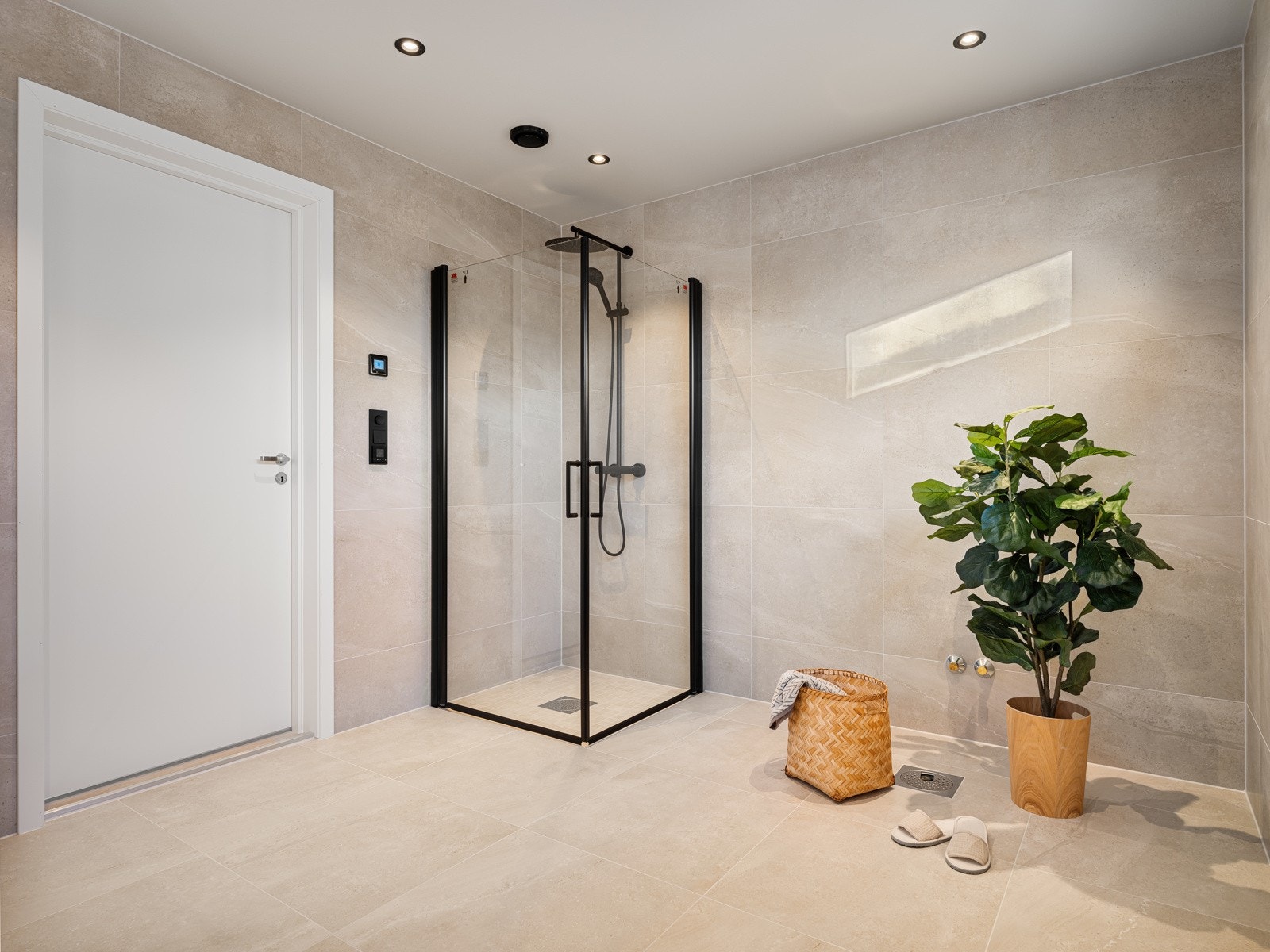 Badet har i tillegg opplegg for badekar dersom det skulle være ønskelig Galleribilde