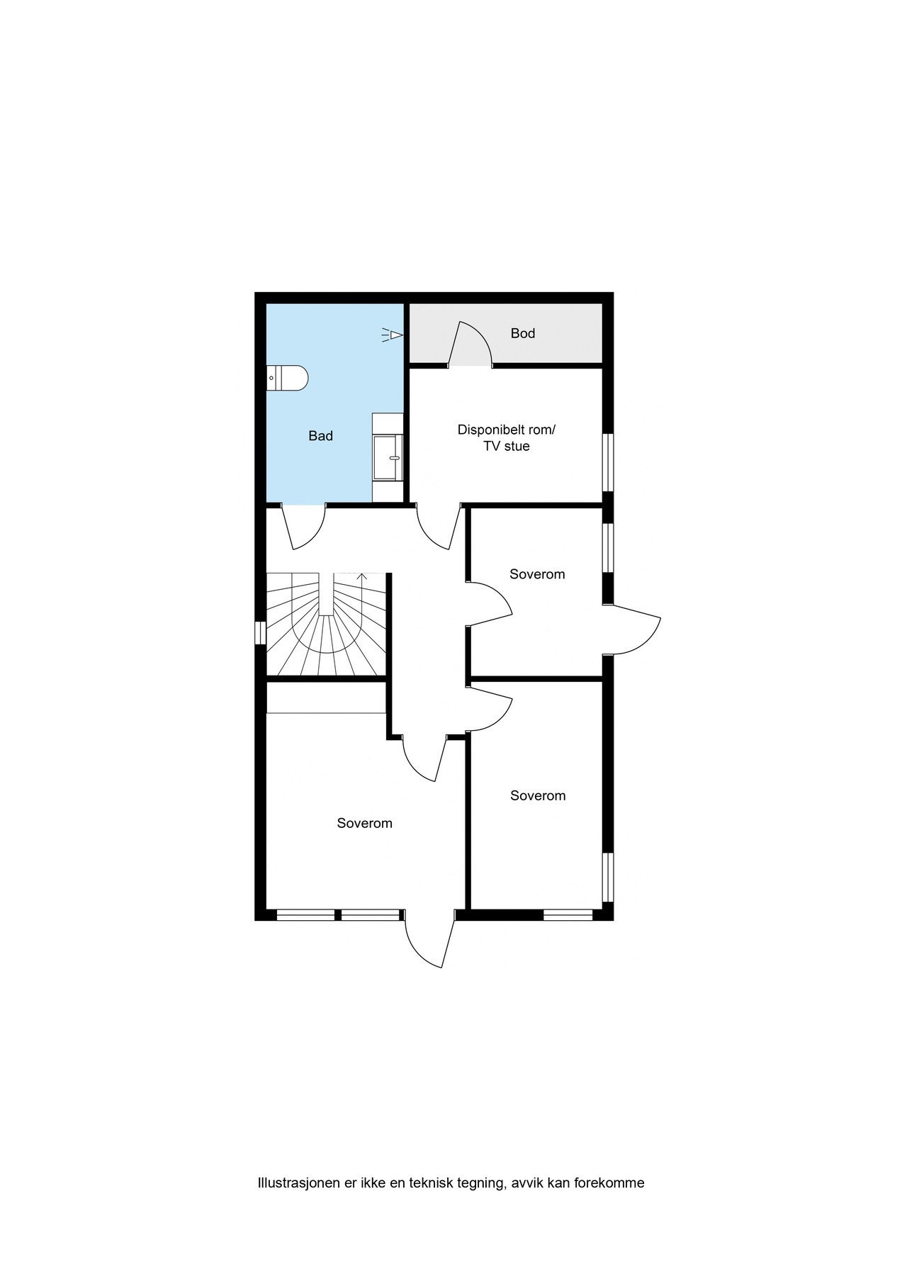 Plantegning underetasje. Galleribilde