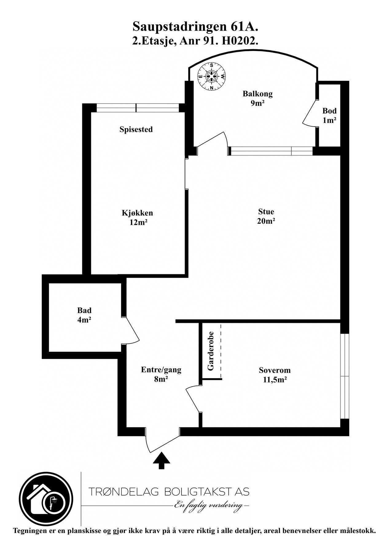 Planskisse. Galleribilde