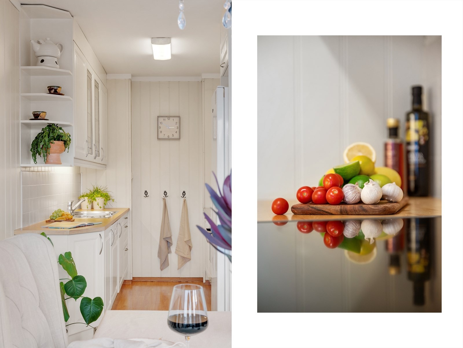 - Kjøkkenet har en klassisk innredning fra 2006 - Galleribilde