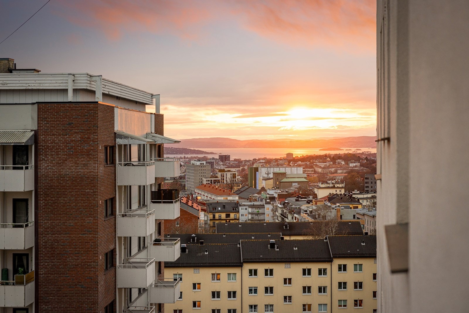 Her har du også utsikt mot Oslofjorden. Galleribilde
