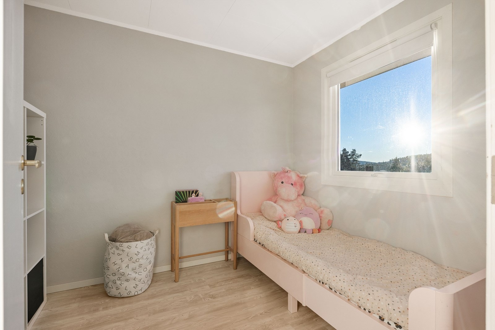 Innredet barnerom. Rommet er ikke godkjent til varig opphold Galleribilde