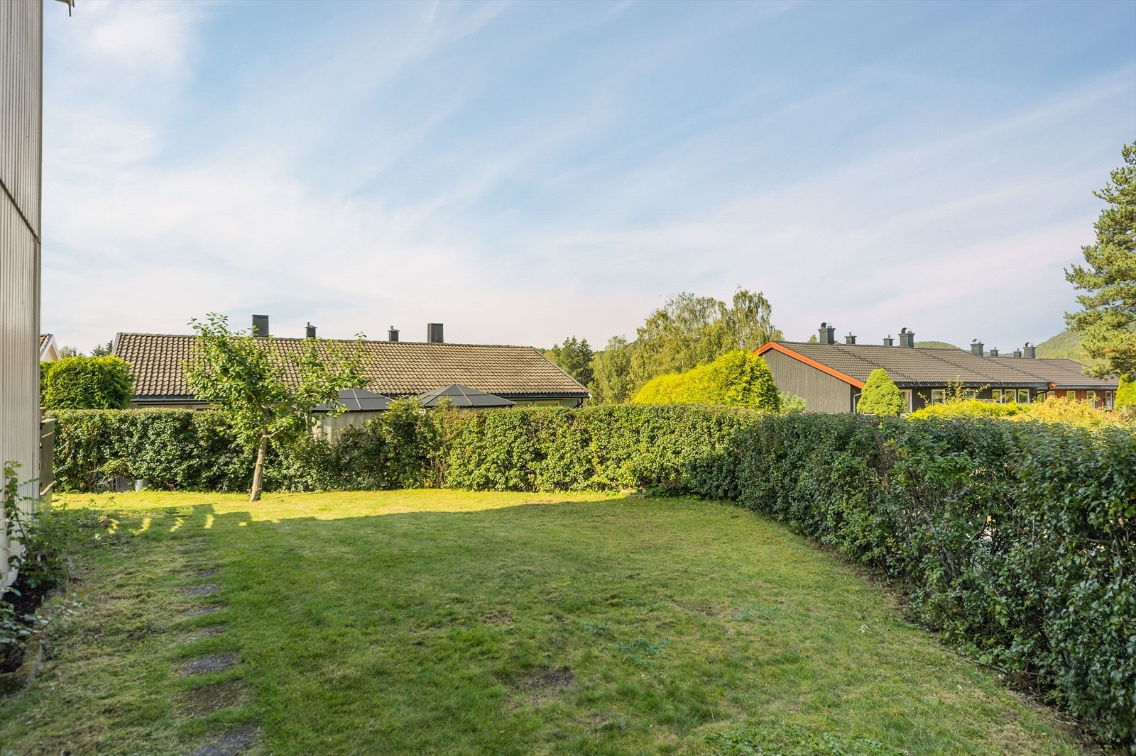 Usjenert hageområde Galleribilde