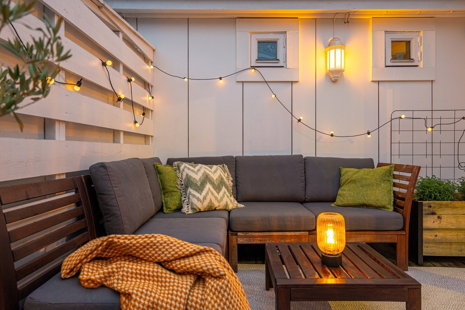 Her ligger alt til rette for at du kan nyte late sommerdager i solen eller en hyggelig 17. mai feiring! Galleribilde