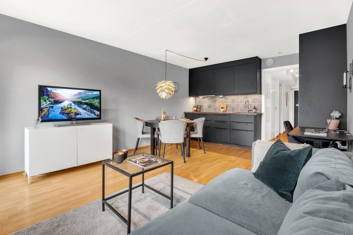 Her kan du nyte hverdagen med god plass til både familie og venner Galleribilde