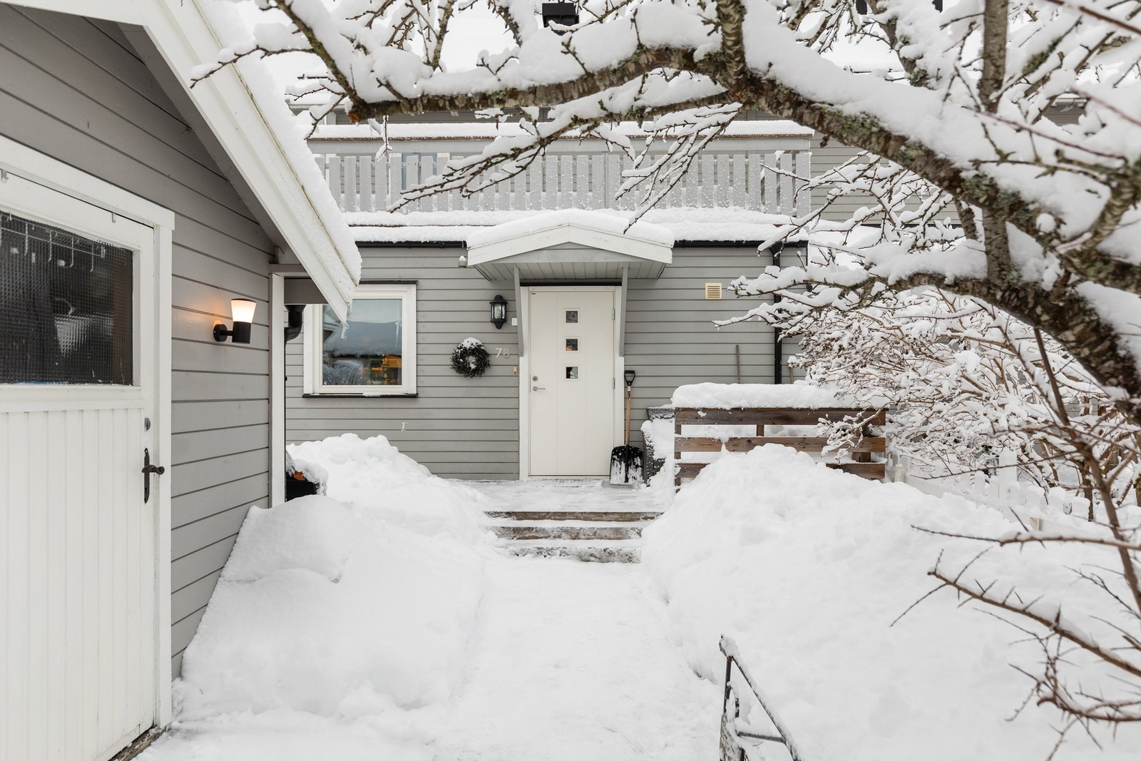 Velkommen til Munkebekken i vinterdrakt. Galleribilde