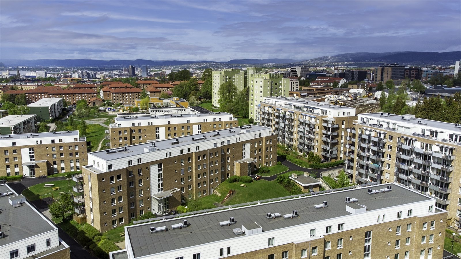 Etterstadkroken ligger flott til øverst på Etterstad Galleribilde
