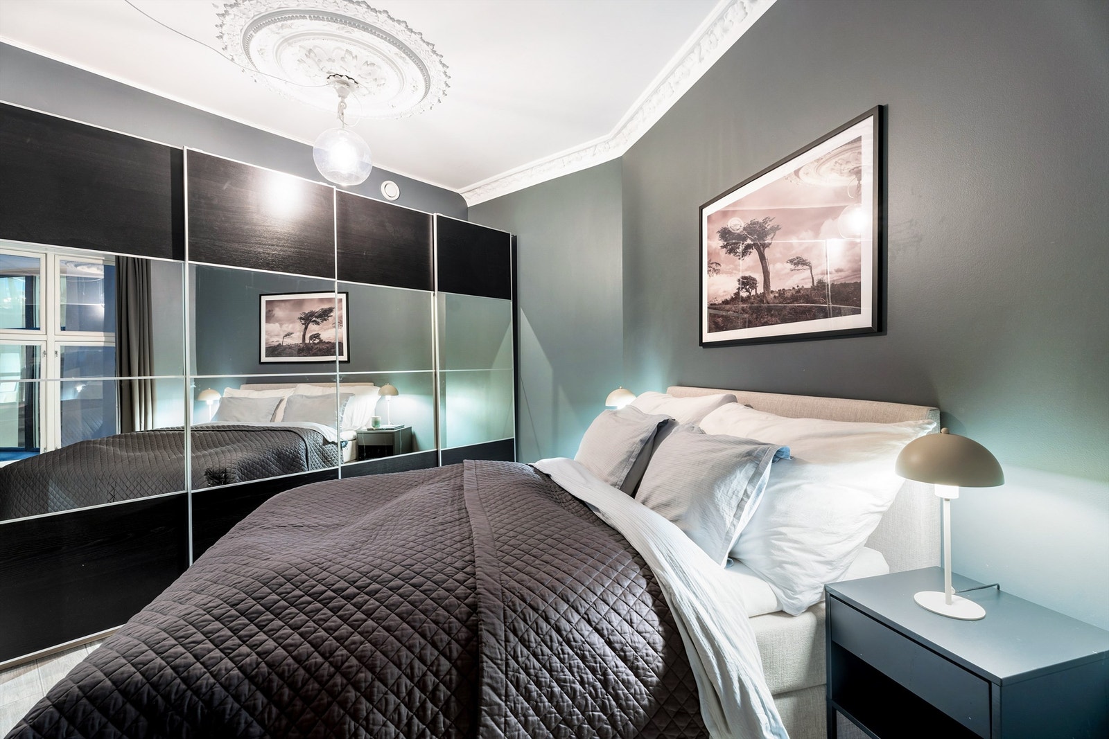 Her er det også god plass til stort garderobeskap. Galleribilde