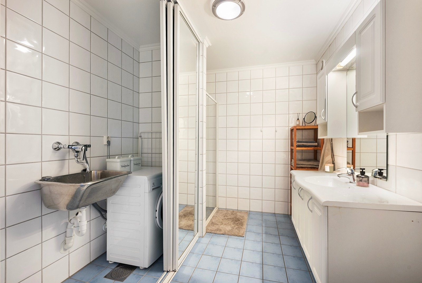 Opplegg for vaskemaskin. Galleribilde