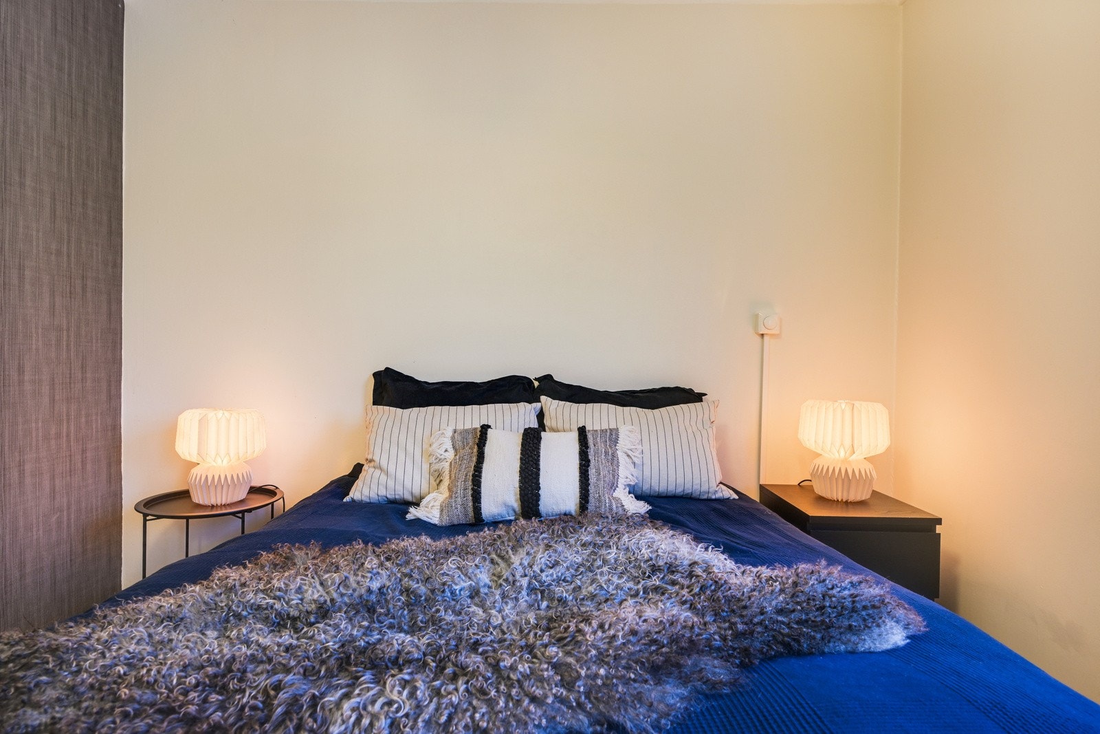 Soverommet har god plass for dobbeltseng. Galleribilde