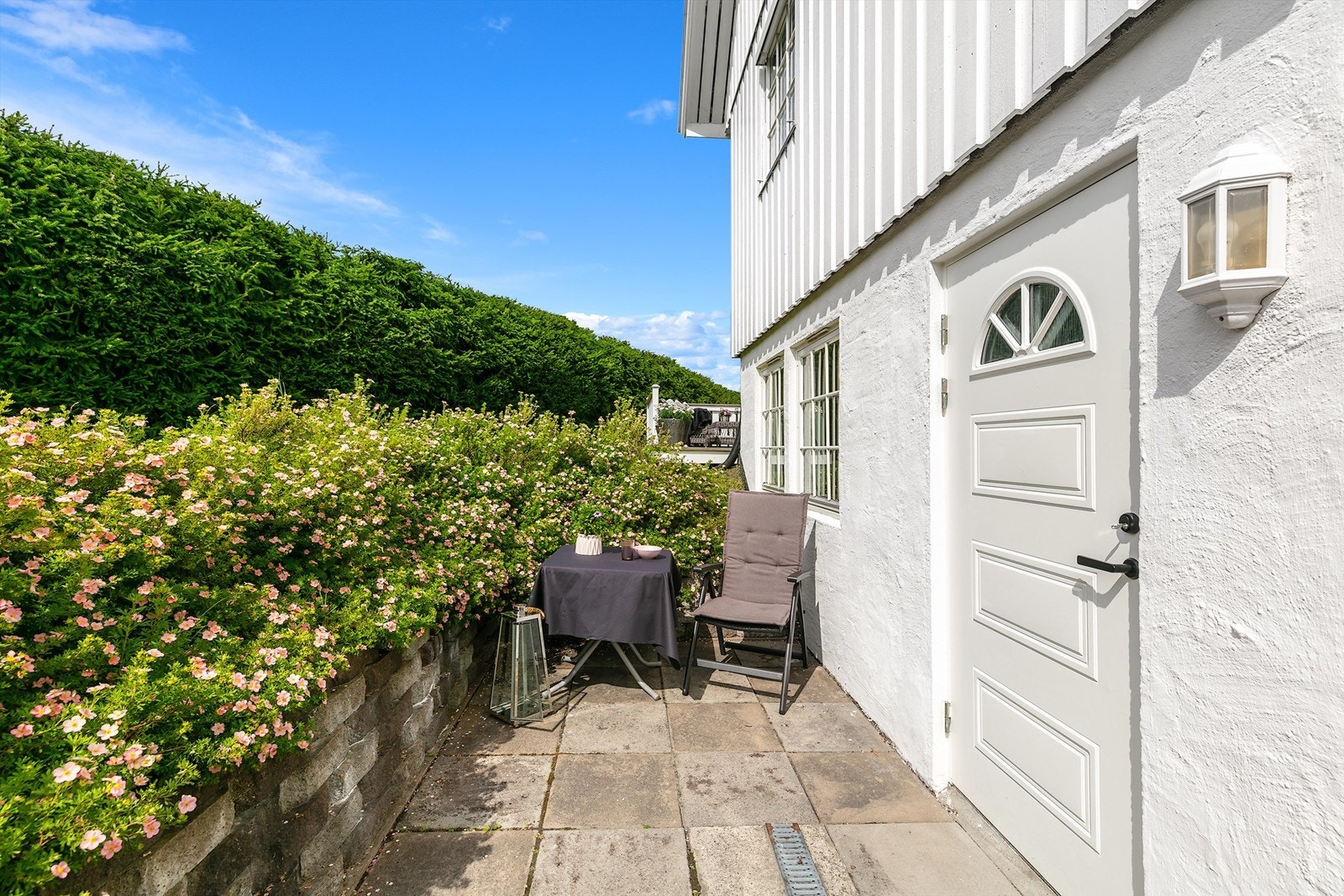 Inngangsparti til utleiedelen. Galleribilde