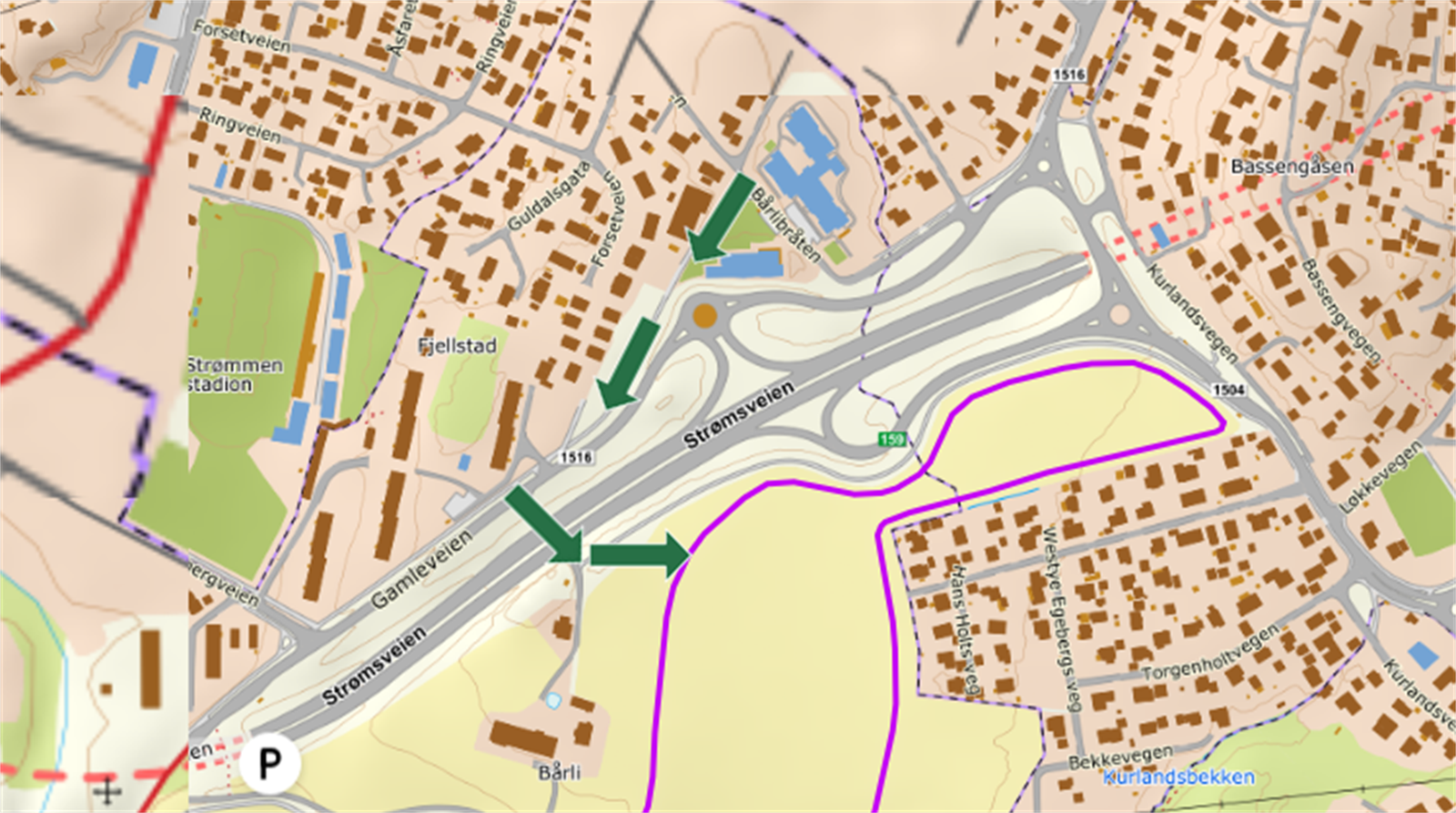 Fra eiendommen er det gangavstand til oppkjørt skiløype. Herfra har man et enormt løypenettverk, via lysløype på Kurland til Losby og Østmarka. Galleribilde