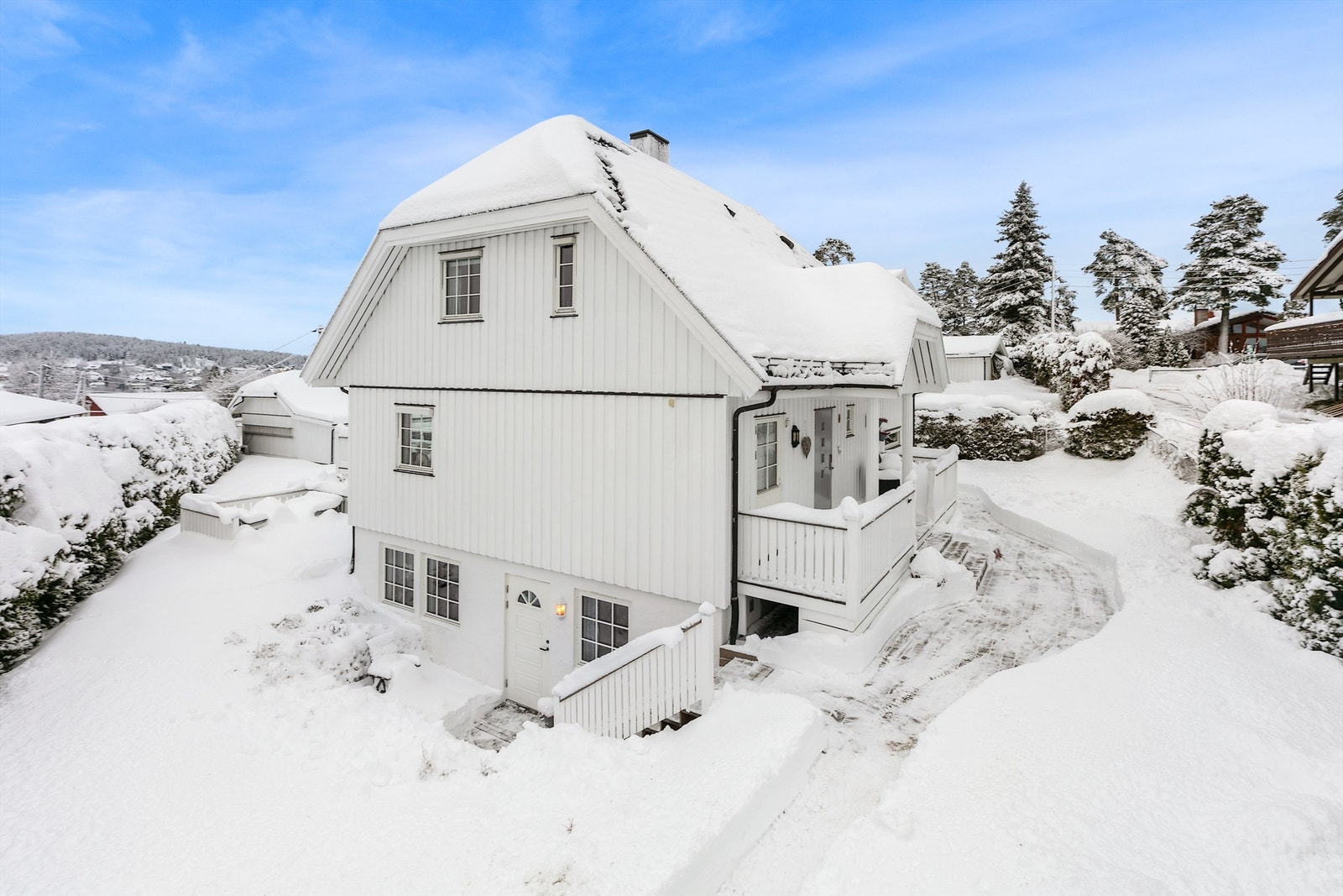 Attraktiv godkjent utleiedel med egen inngang. Galleribilde