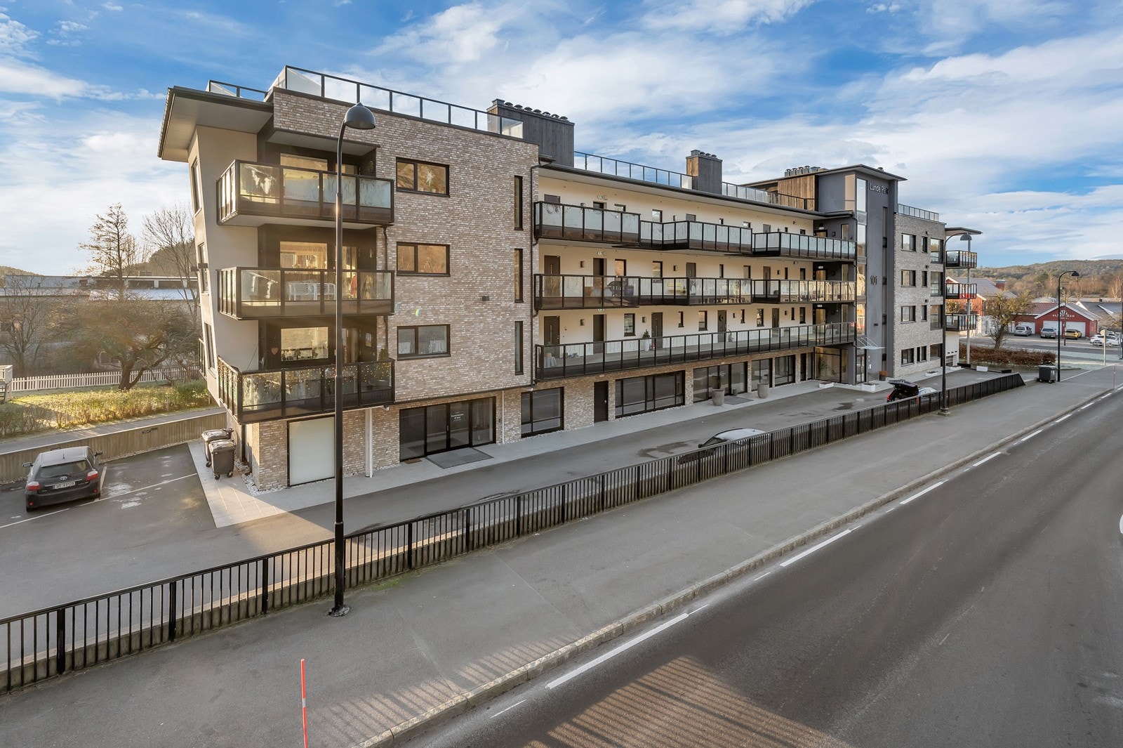 På Lunde Park finnes det unike fellesområder. Galleribilde