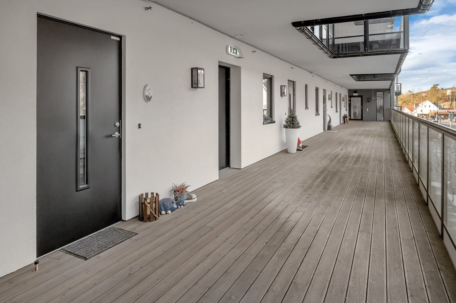 Hyggelig inngangsparti - velkommen inn! Galleribilde