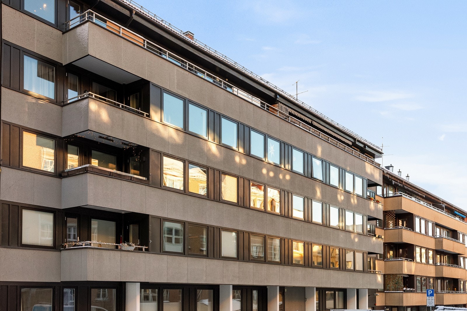 Borettslaget består av 26 andelsleiligheter. Galleribilde