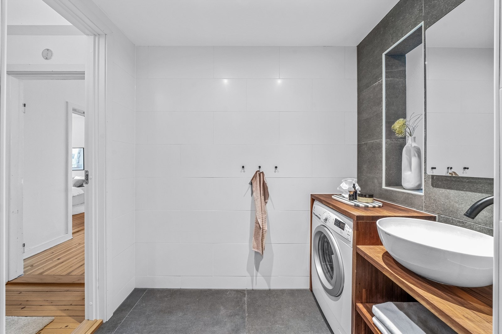 Badet har en tidsnøytral og pen standard. Galleribilde