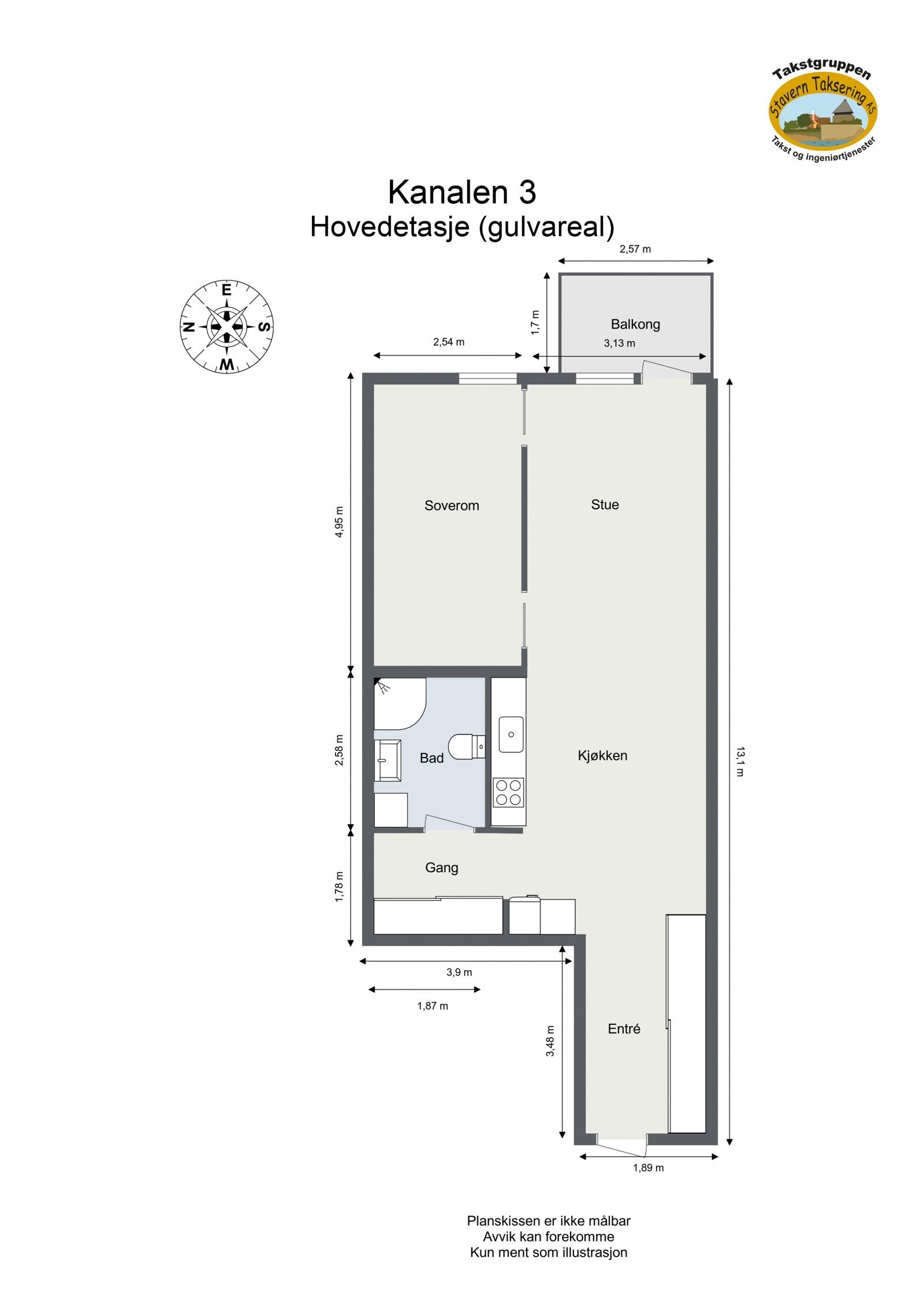Plantegning. Galleribilde