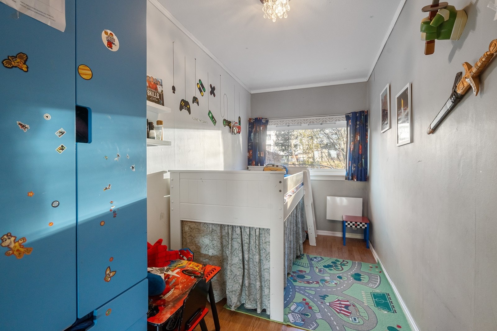 Et perfekt barnerom/gjesterom Galleribilde