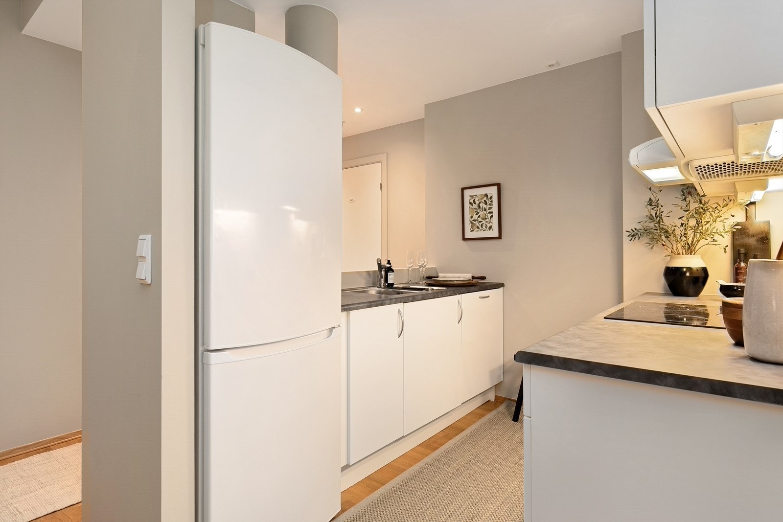 Hvitevarene på kjøkkenet medfølger. Galleribilde