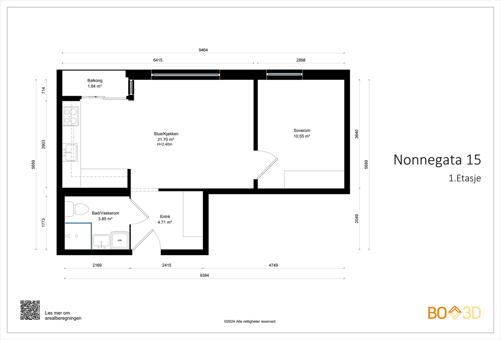 Plantegning. Galleribilde