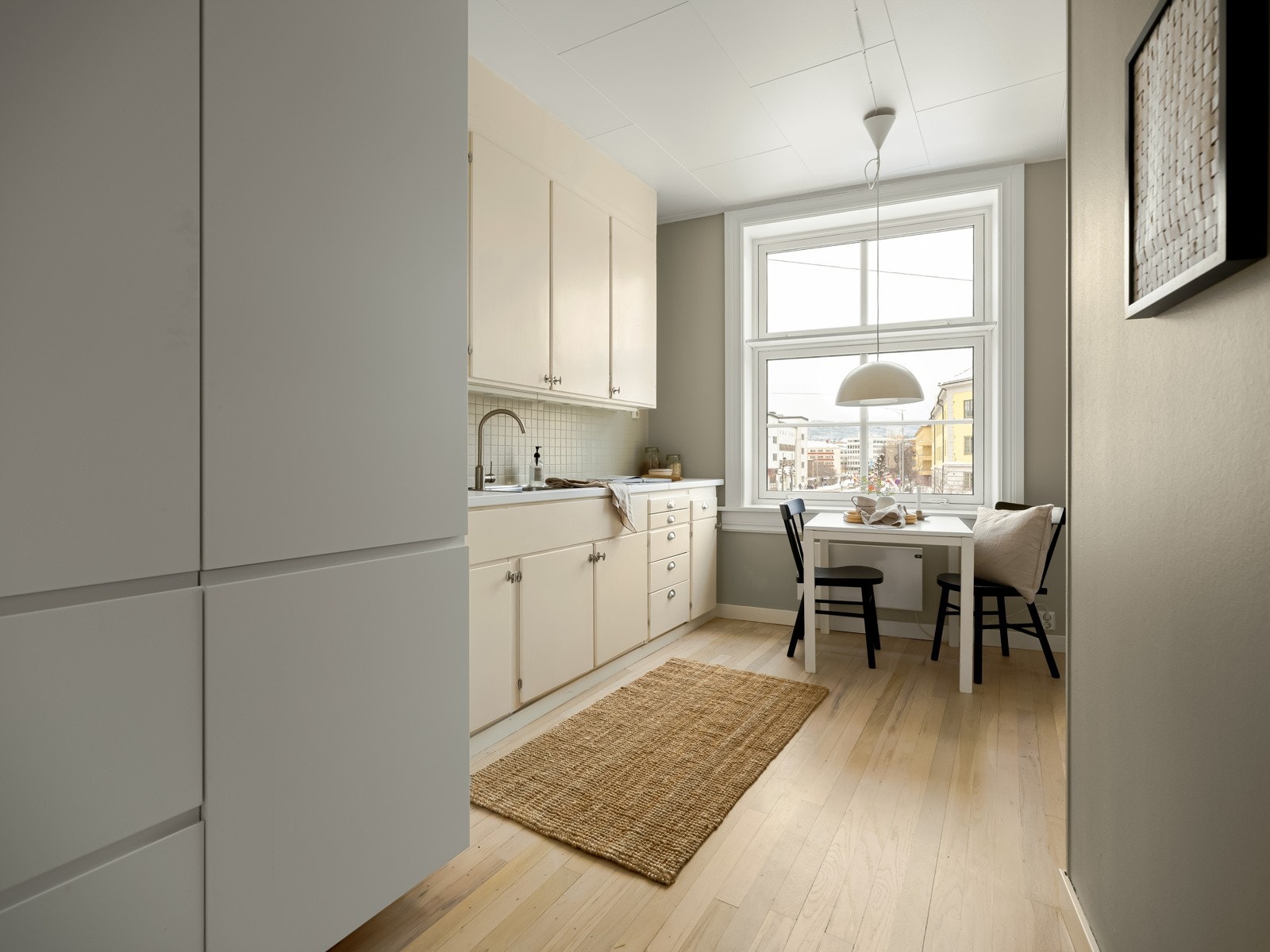 Leiligheten er på 63kvm. og ligger i 2. etasje. Galleribilde