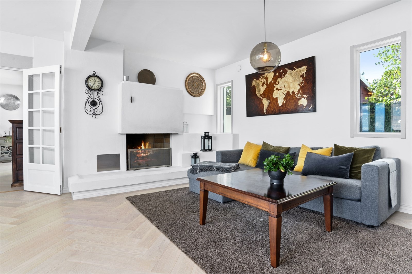 2 stk ildsteder i hovedbolig i seksjon nr. 1. Galleribilde