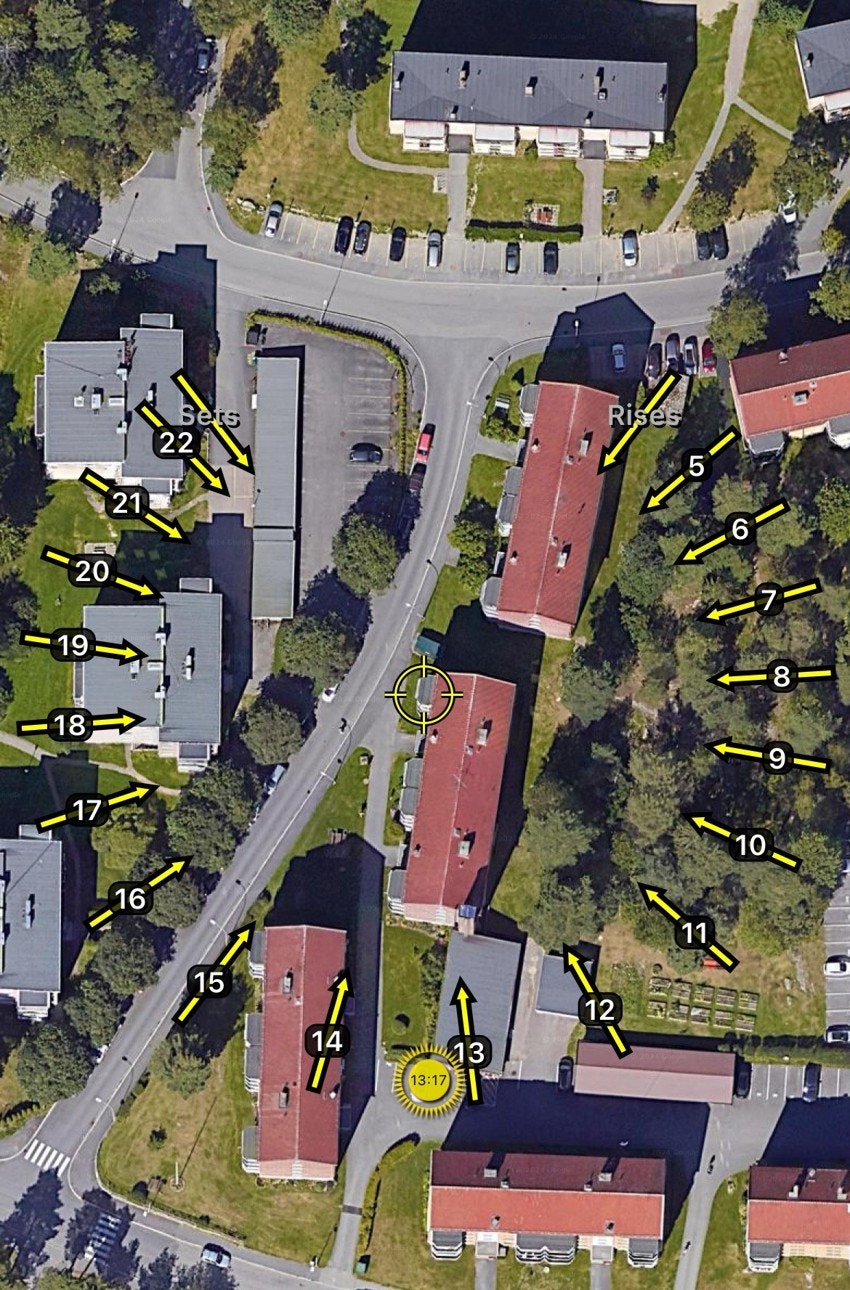 Den vestevendte beliggenheten sørger for meget gode solforhold på balkongen. Det er tillatt å grille med gass- og elektrisk grill på balkongen. Galleribilde