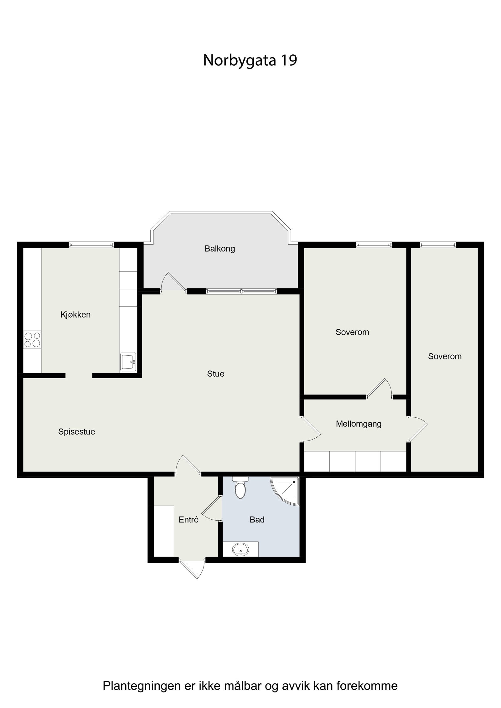 Plankisse - Ikke målbar. Avvik akn forekomme. Galleribilde