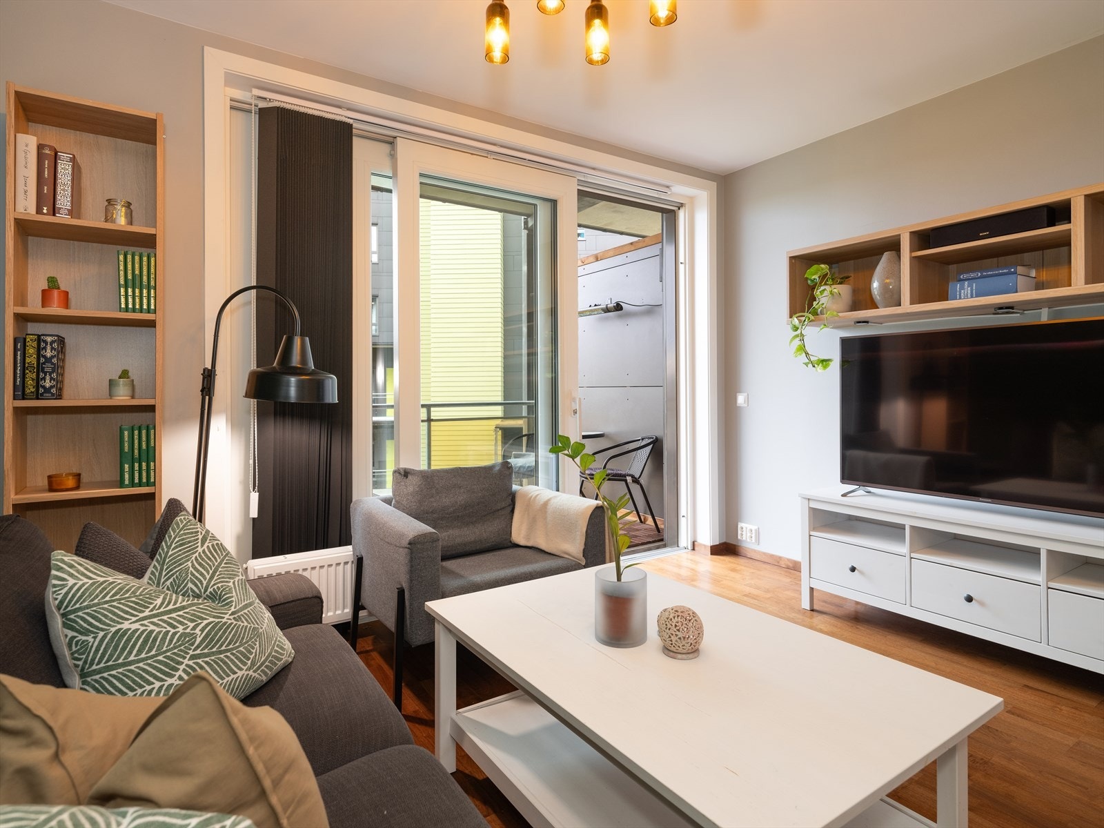 Leiligheten sto ferdig i 2014, og innehar dermed en gjennomgående god standard. Alle bygningsdeler har fått TG1/TG0. Galleribilde