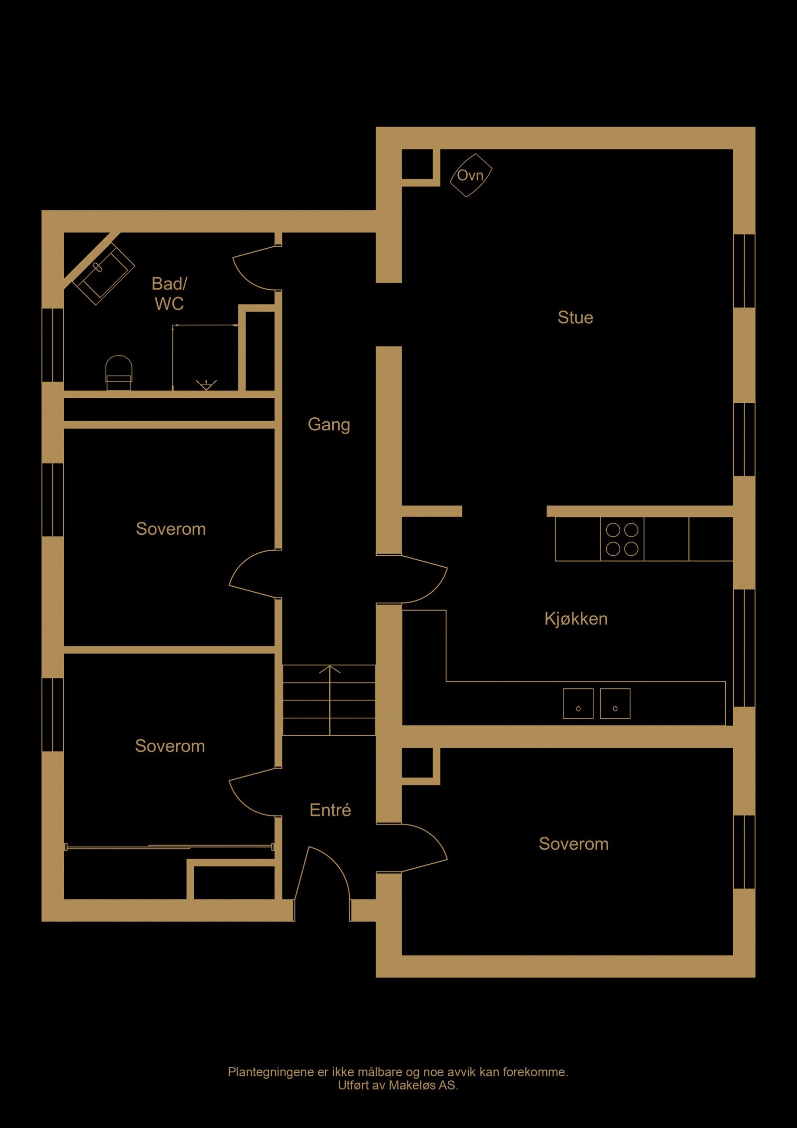 Leiligheten disponerer loftsbod på ca 4 kvm, gulvareal på ca 8 kvm. Kjellerbod på ca 4.5 kvm. Galleribilde