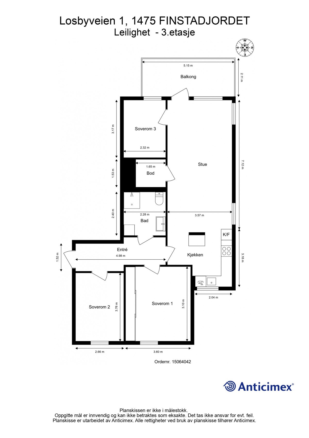 Planskisse Galleribilde