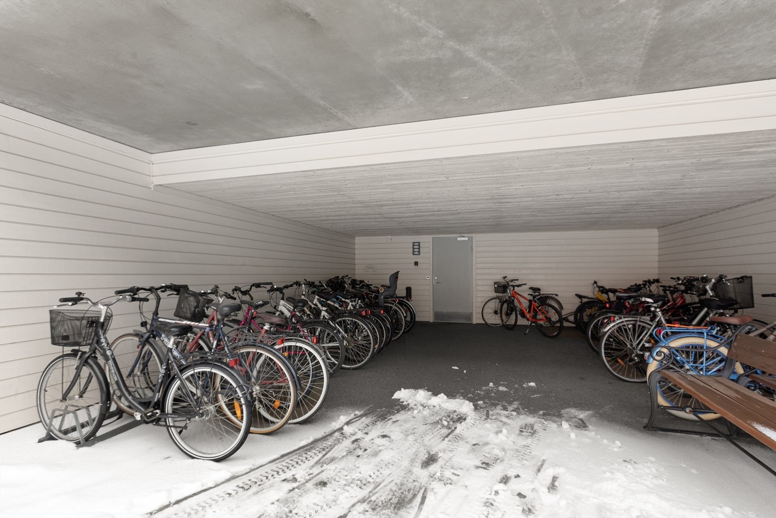 Sykkelparkering Galleribilde