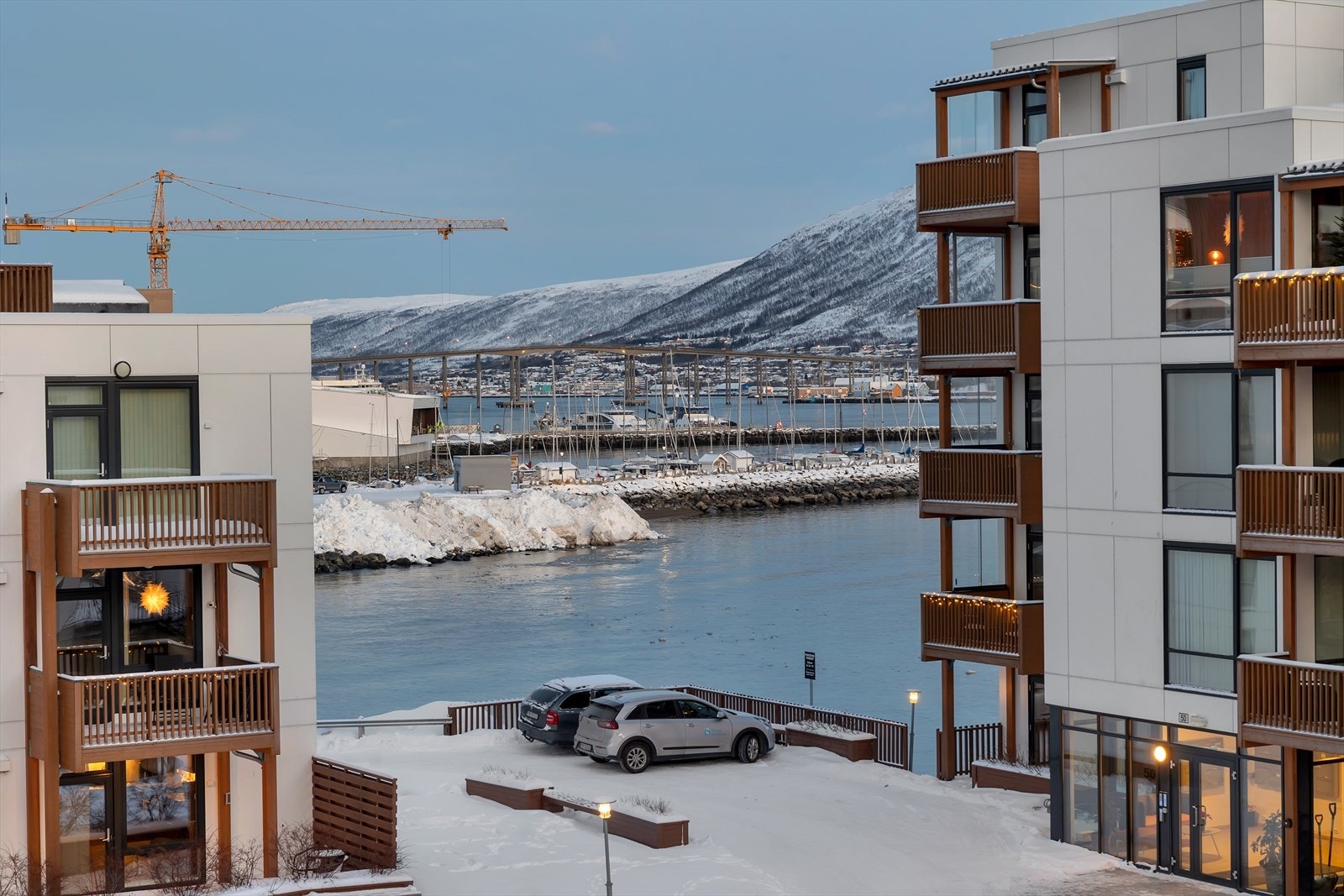 Utsikt mot nordøst. Galleribilde